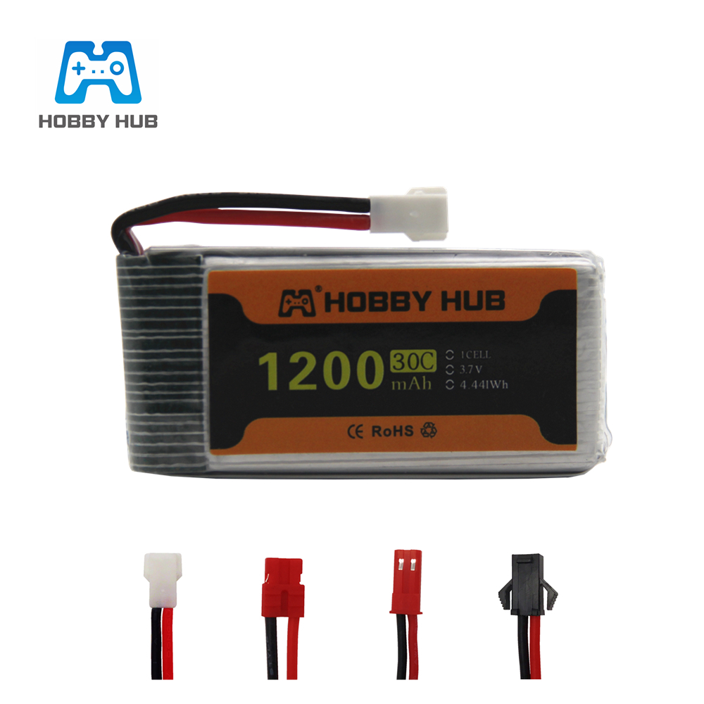 3.7V 1200mAh 30C Lipo Battery  - Hobby Rc Quadcopters & Multirotors 评论和价格