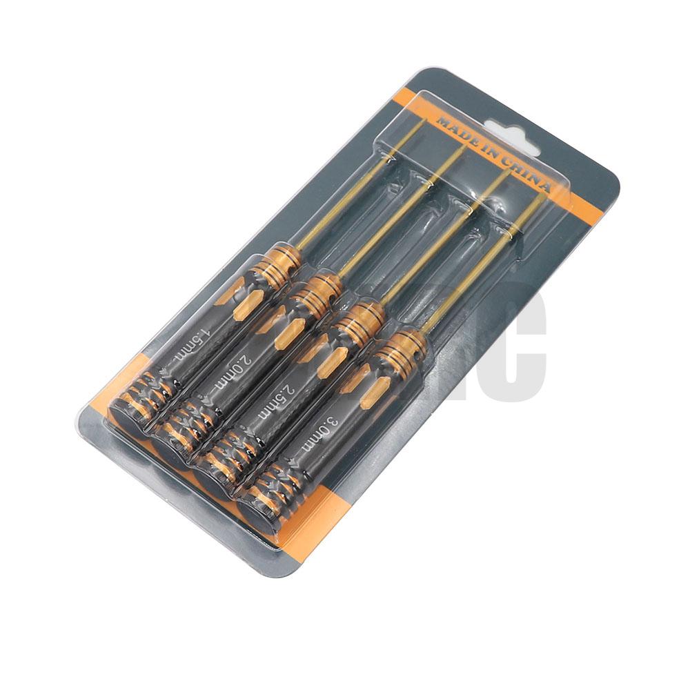Ajrc 4pcs/set Titanium Plating - Rc Hobby Electric Screwdriver 评论和价格