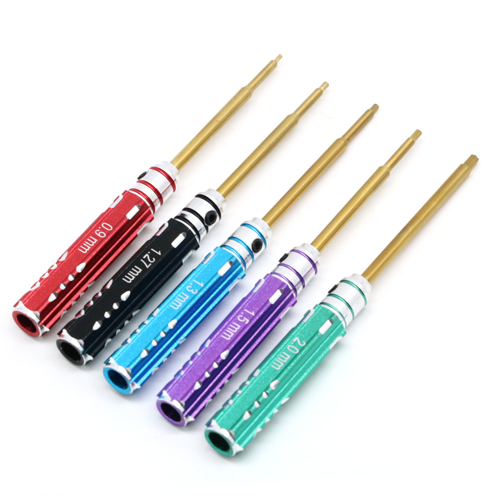 5pcs/set RC Mini 0.9mm 1.27mm  - Rc Hobby Electric Screwdriver 评论和价格
