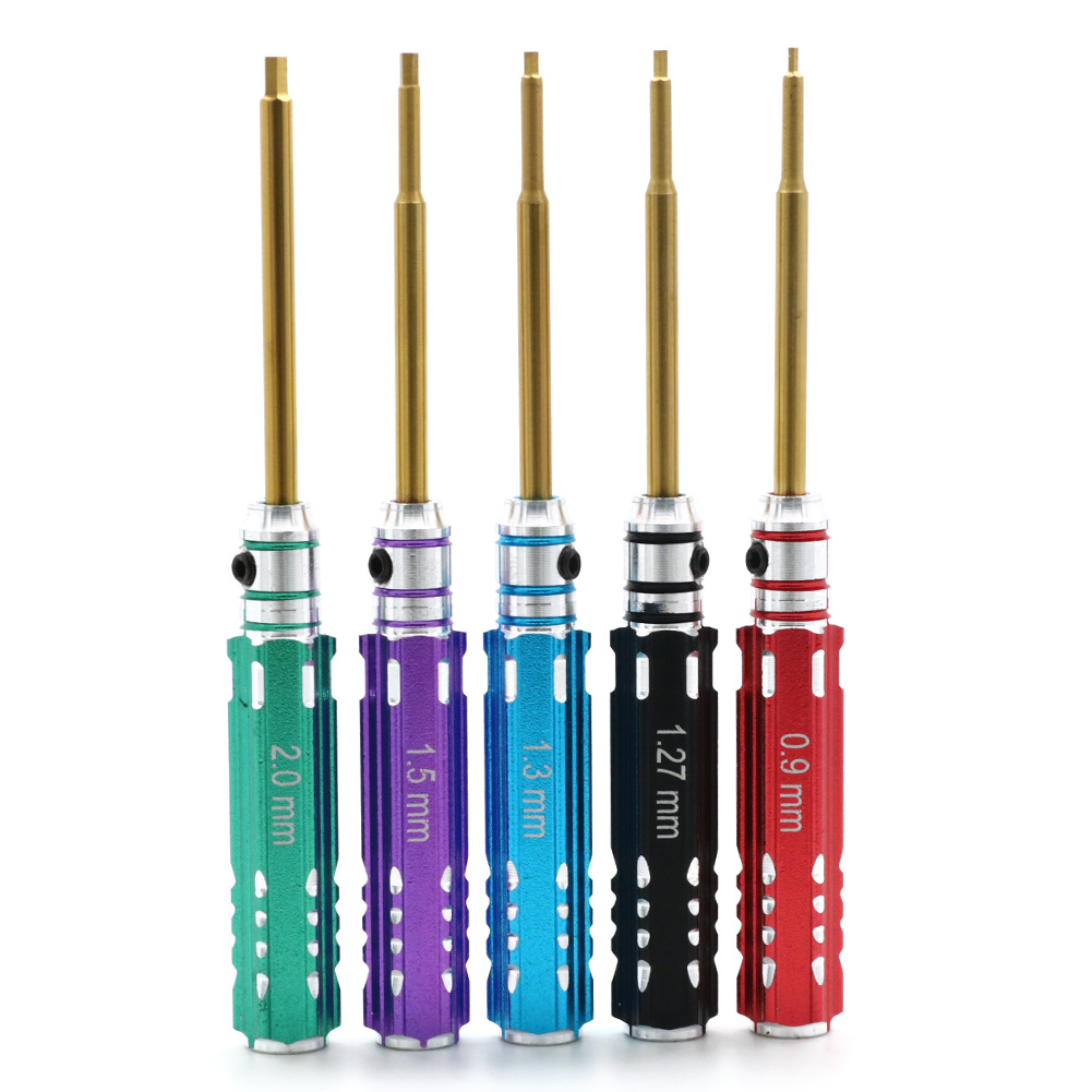 5pcs/set RC Mini 0.9mm 1.27mm  - Rc Hobby Electric Screwdriver 评论和价格