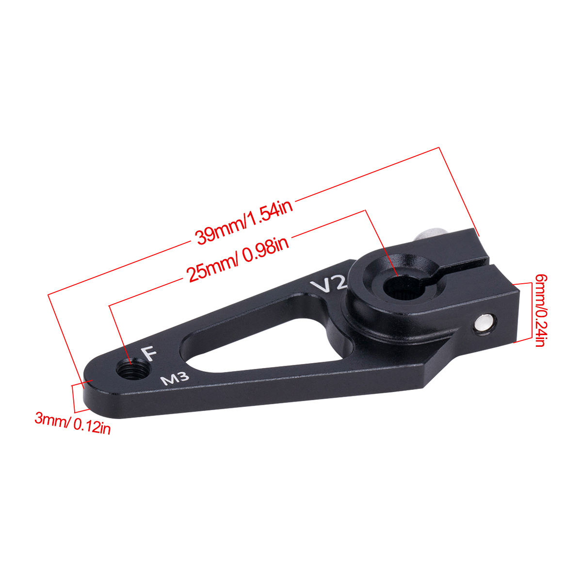 7075 Aluminum 25T Servo Horn M - Rc Hobby Zone 评论和价格