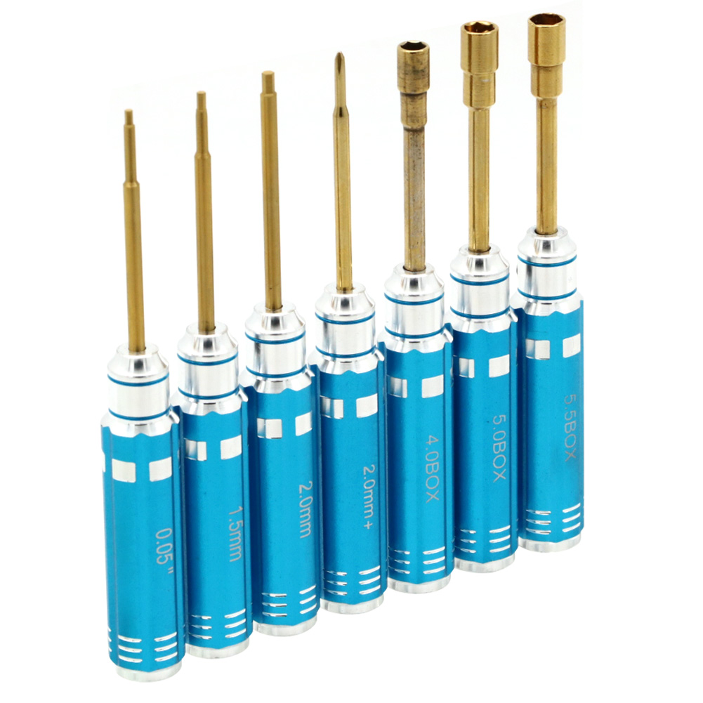 7PCS Short Handle RC Hex Screw - Rc Hobby Electric Screwdriver 评论和价格