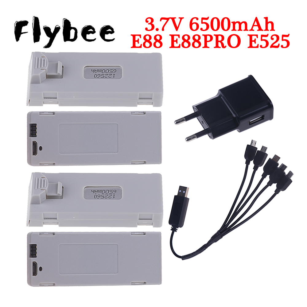 Original E88 Battery 3.7V 6500 - Hobby Rc Quadcopters & Multirotors 评论和价格