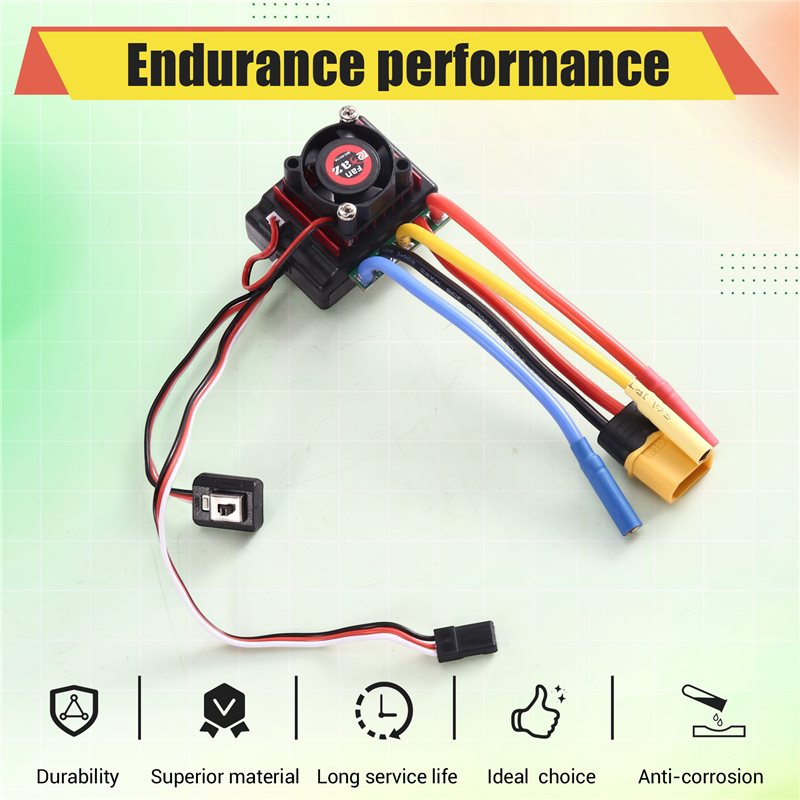 AINY-60A Brushless ESC Speed C - Brushless Motor 3650 评论和价格