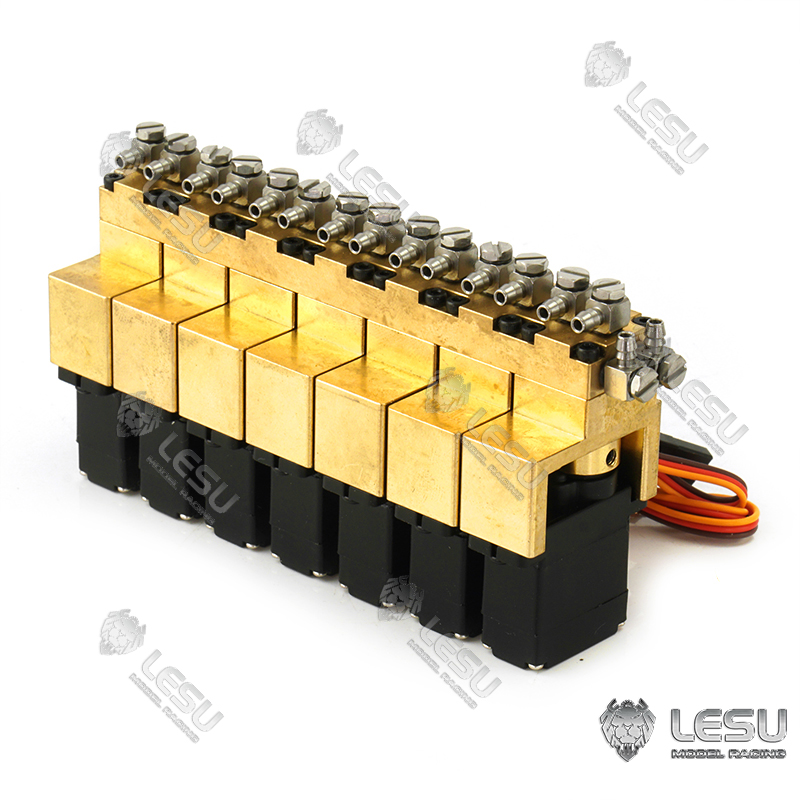 LESU hydraulic model 1-7 way m - Rc Excavator Hydraulic 评论和价格