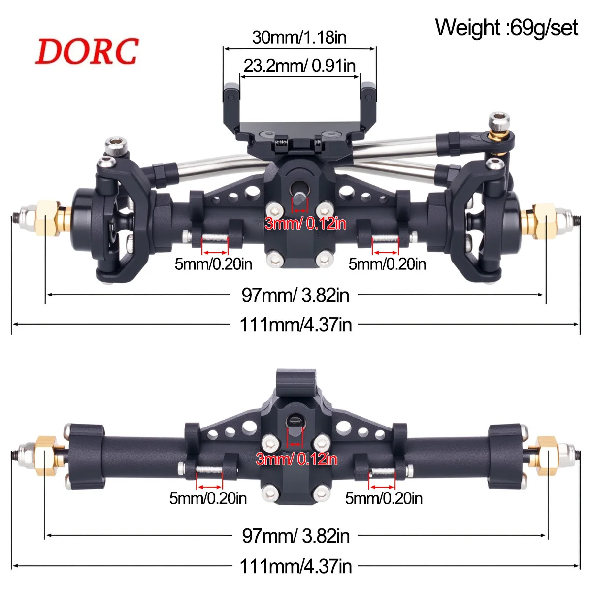 1Set Plastic Axles w/ Servo Mo - Rc Hobby Zone 评论和价格