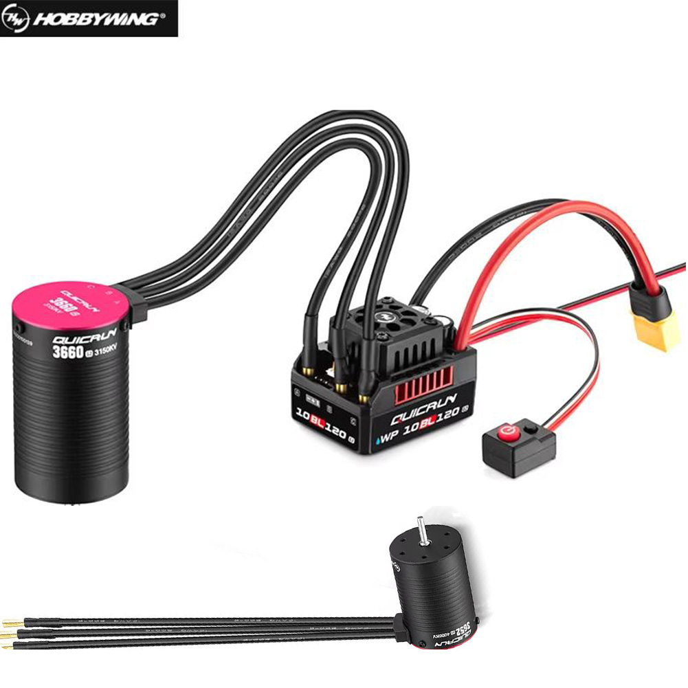 HobbyWing QuicRun WP 10BL120 G - Brushless Motor 3650 评论和价格