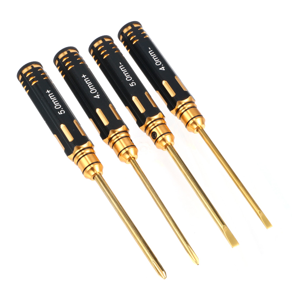 4pcs RC Hex Driver Set Titaniu - Rc Hobby Electric Screwdriver 评论和价格
