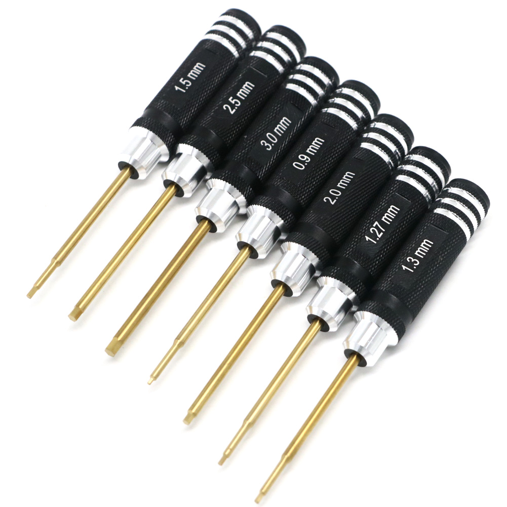 7pcs Titanium Plating Mini Pre - Rc Hobby Electric Screwdriver 评论和价格
