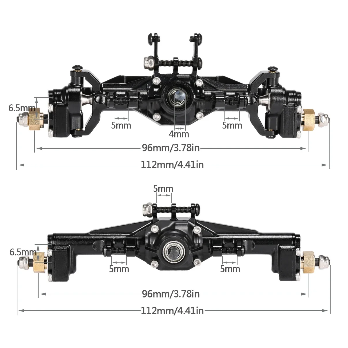 TRX4M Aluminum Front Rear Port - Rc Hobby Zone 评论和价格