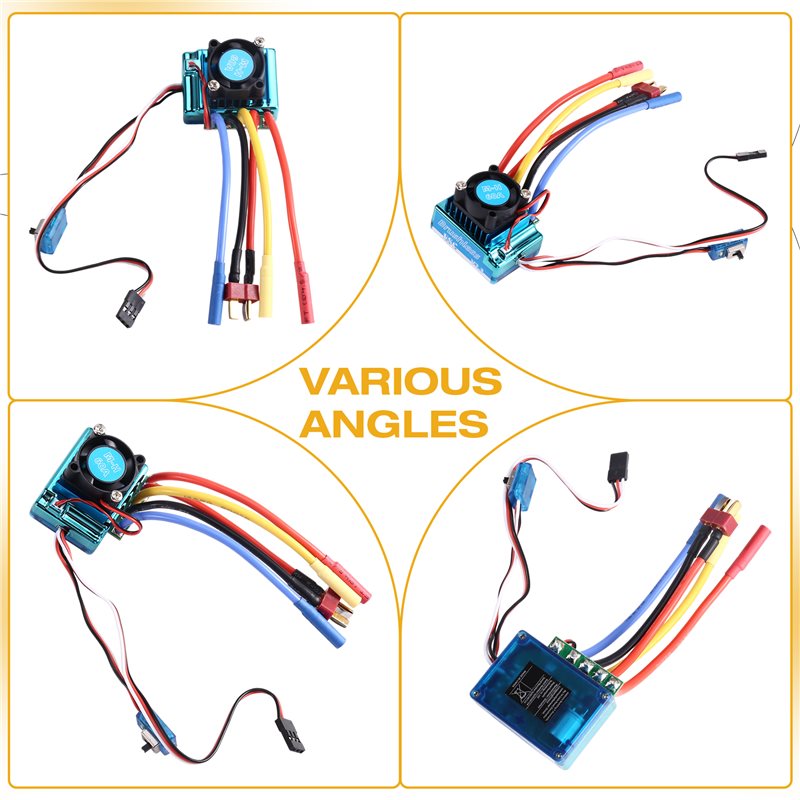 MACH-60A Brushless ESC Speed C - Brushless Motor 3650 评论和价格