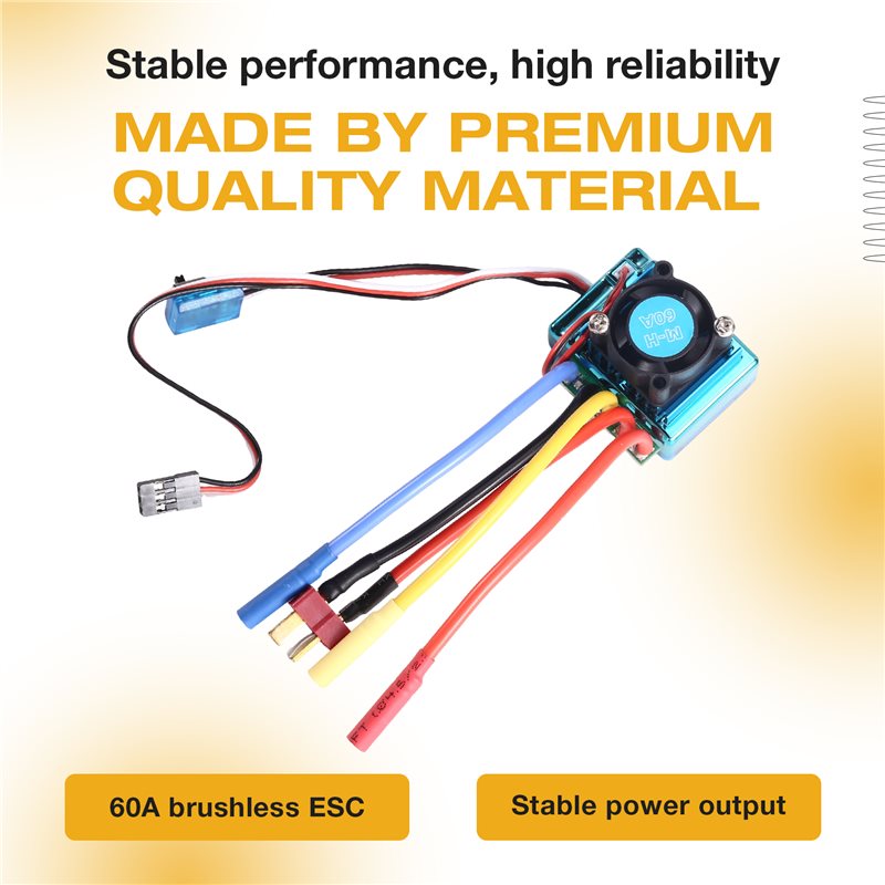 MACH-60A Brushless ESC Speed C - Brushless Motor 3650 评论和价格