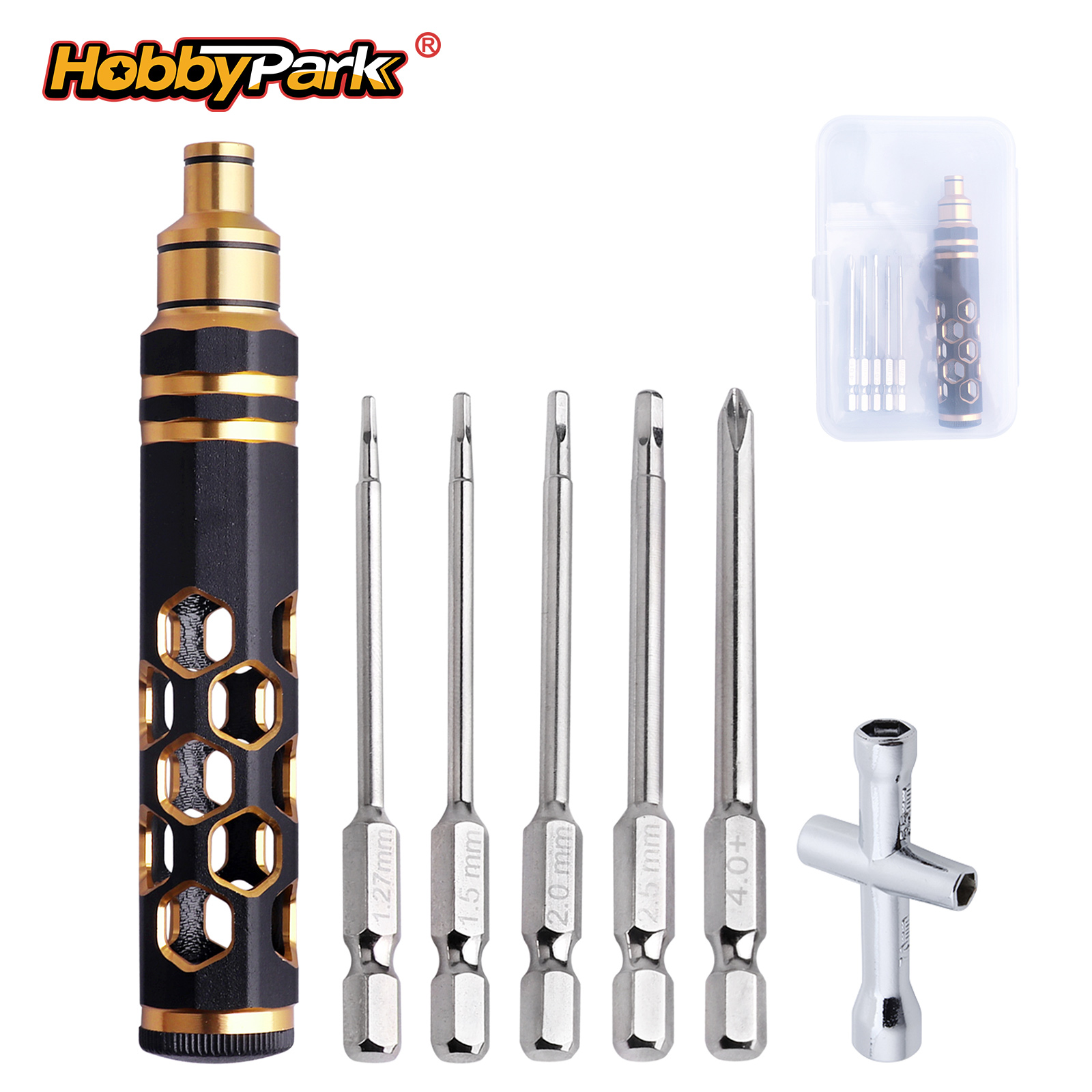Hobbypark RC 5-in-1 Screwdrive - Rc Hobby Electric Screwdriver 评论和价格