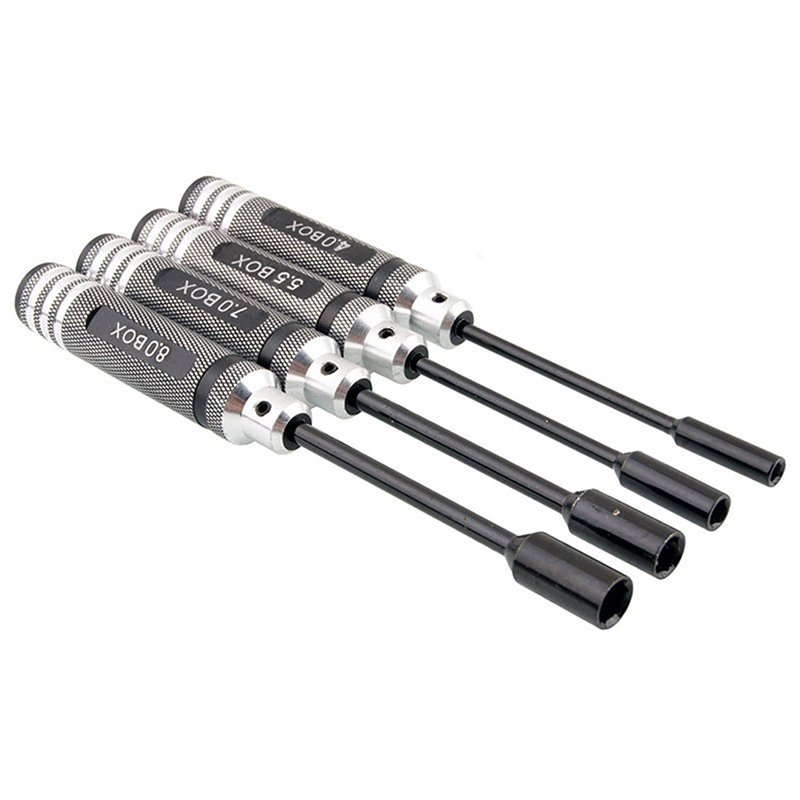 4Pcs Titanium Hex Screwdriver  - Rc Hobby Electric Screwdriver 评论和价格