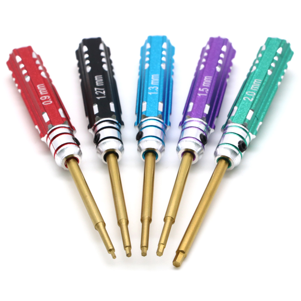 5pcs/set RC Mini 0.9mm 1.27mm  - Rc Hobby Electric Screwdriver 评论和价格