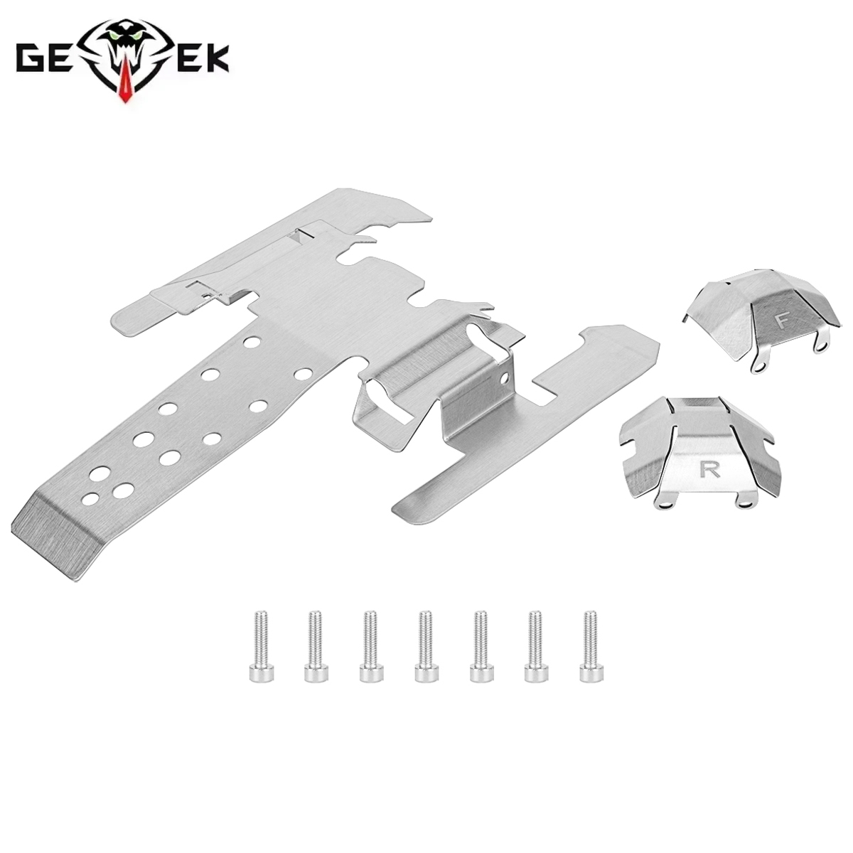 Stainless Steel Skid Plate Cha - Rc Hobby Zone 评论和价格