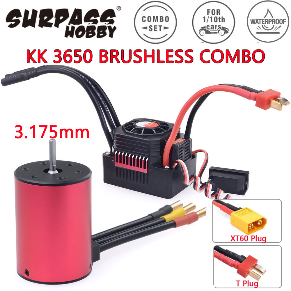 Surpass Hobby KK 3650 Combo Wa - Brushless Motor 3650 评论和价格